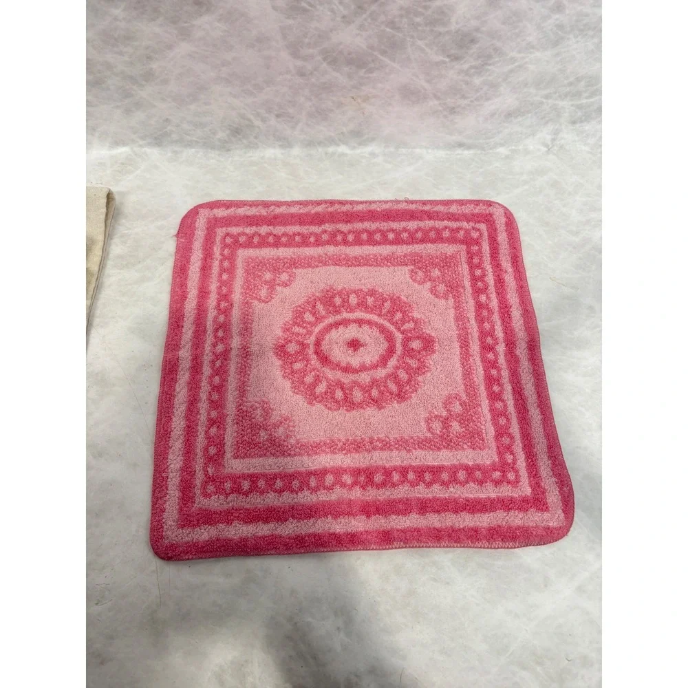 Vintage Cannon Monticello ROM Hand Towel Lot Pink Blue Floral Apple 4pc USA